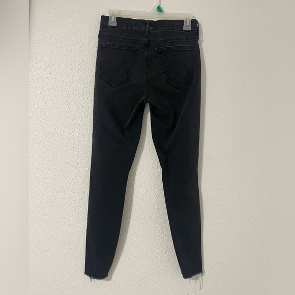 MOTHER Looker Ankle Fray in Guilty As Sin Size 27 - Picture 4 of 15